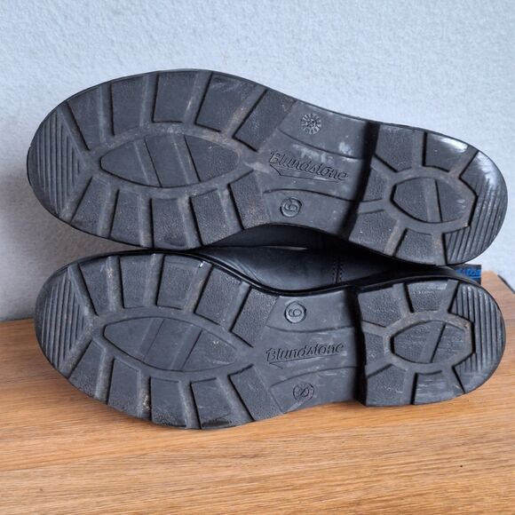 Blundstone Thermal All Terrain Chelsea Boots Black Leather Thinsulate AU 6 US 9 - Picture 6 of 13